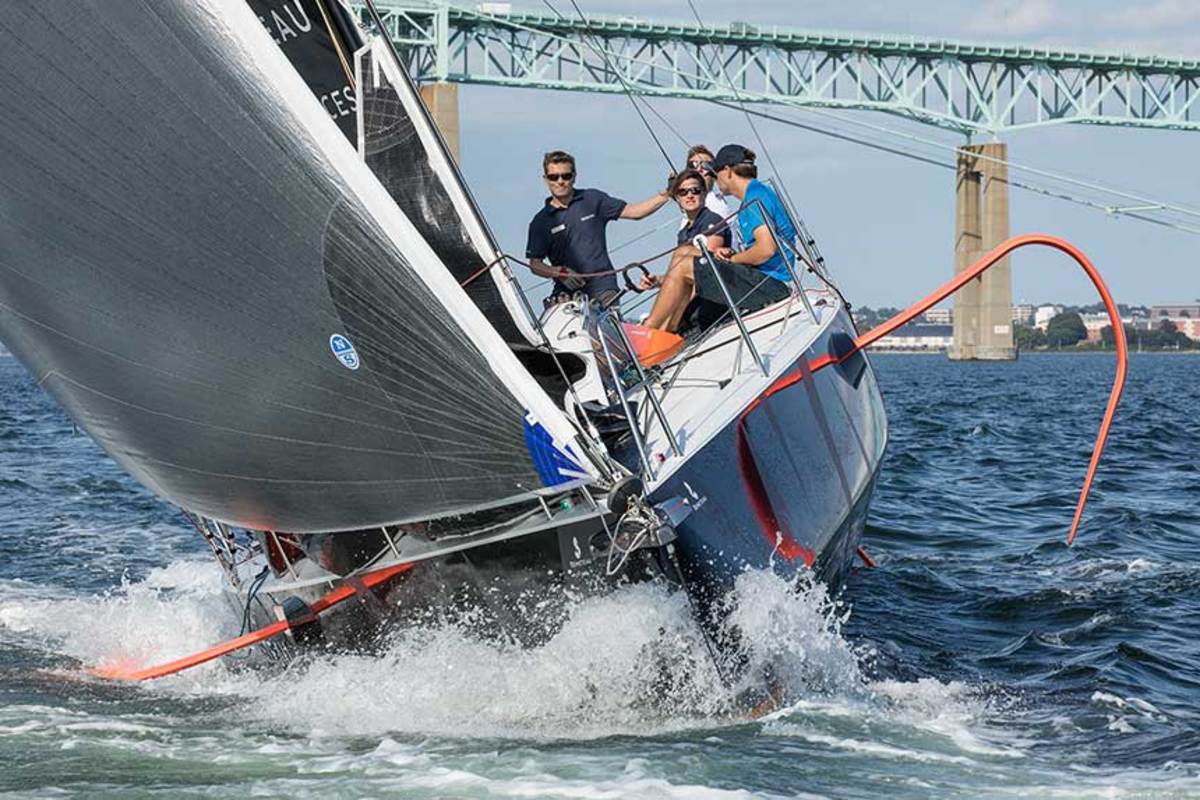 “We can reuse the foil technology in a small racing boat that fits into a mass-production process.” 
— Jacob Damien,
Beneteau Group