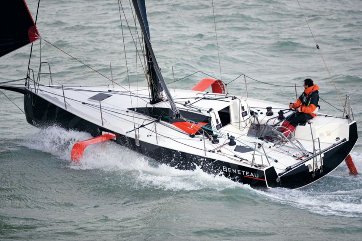 U.S. clubs and sailing schools have shown interest in the short-handed Figaro Beneteau 3, the first foil-assisted production monohull.