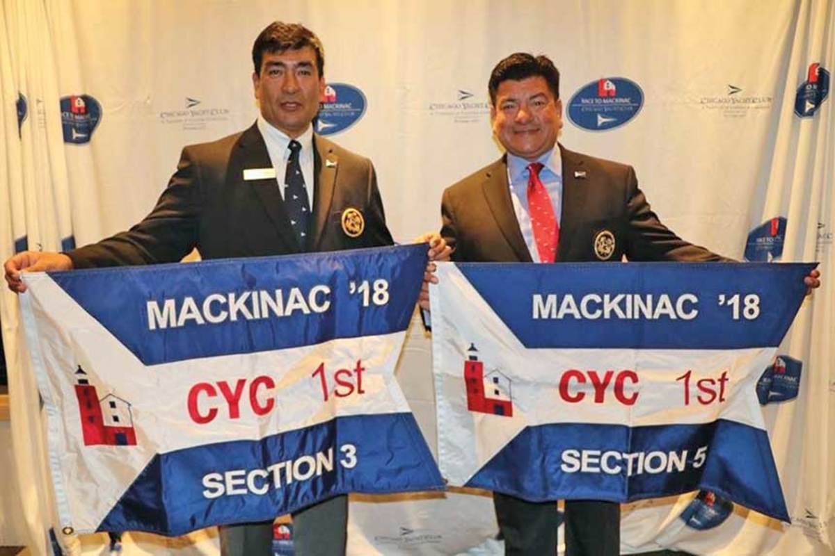 Brothers Martin and Lou Sandoval have won eight Chicago-Mackinac races together. In 2018, they raced in different boats and won their respective classes.,