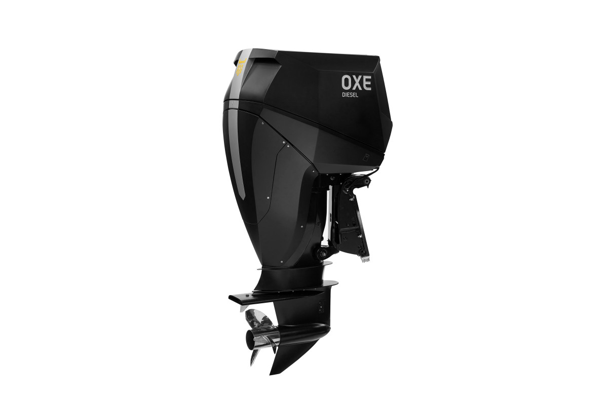 BMW will likely provide power for the next-gen of Oxe’s 200-hp outboard. 