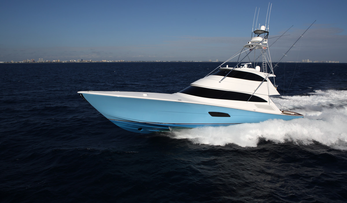 Viking was set to suspend production of its 92-foot sportfish until it found a solution for installing  SCR system.
