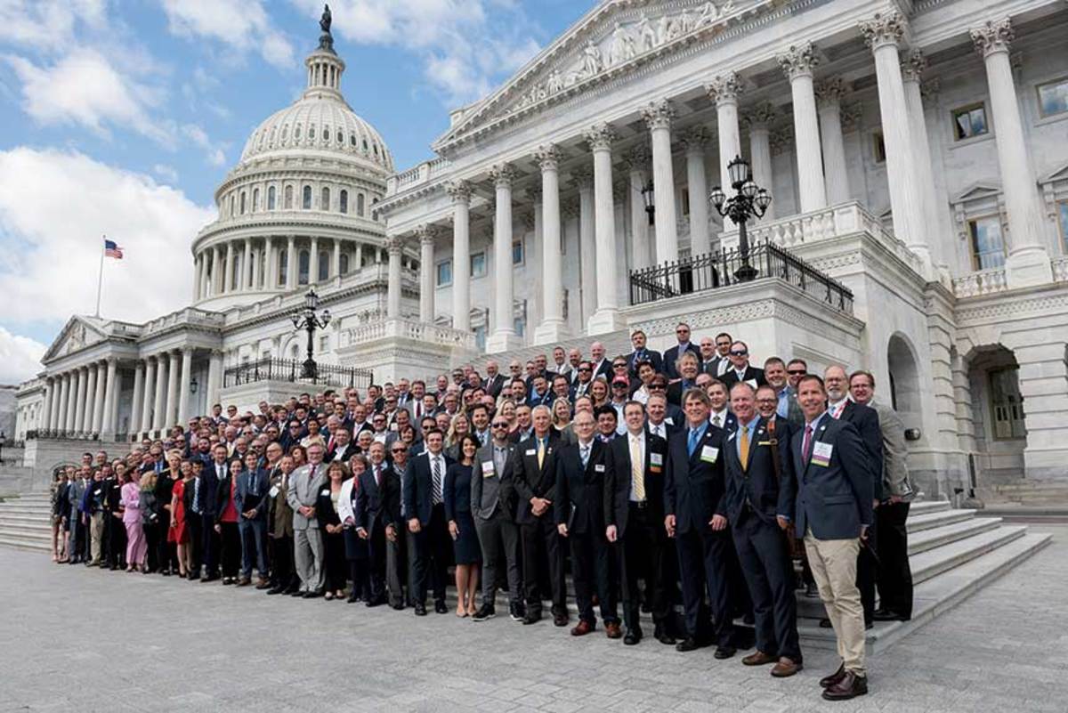ABC brings together hundreds of industry leaders to interact with lawmakers, including members of Congress.  