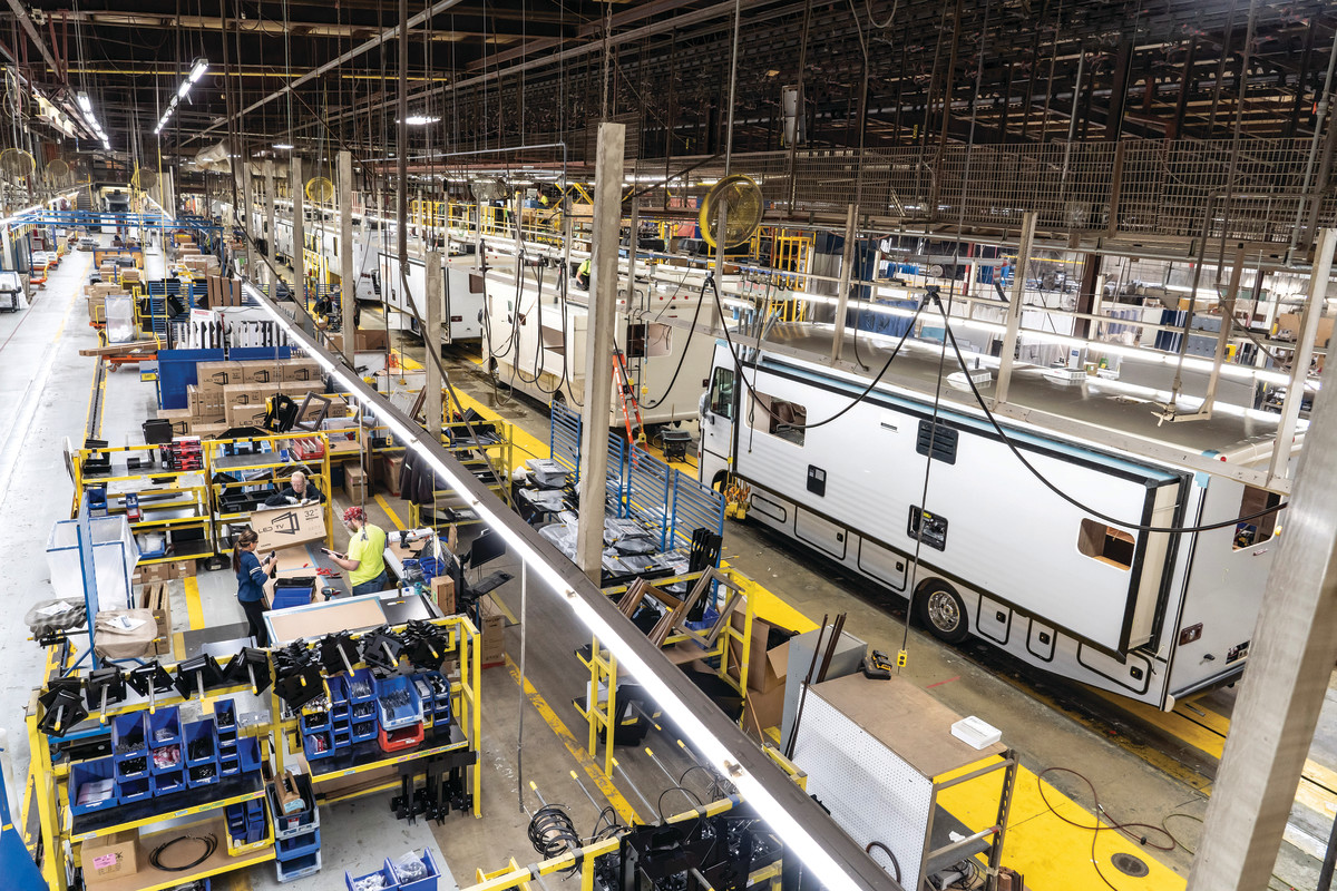 Winnebago has been hit hard with product shortages and supply-chain issues as it tries to fill record orders.