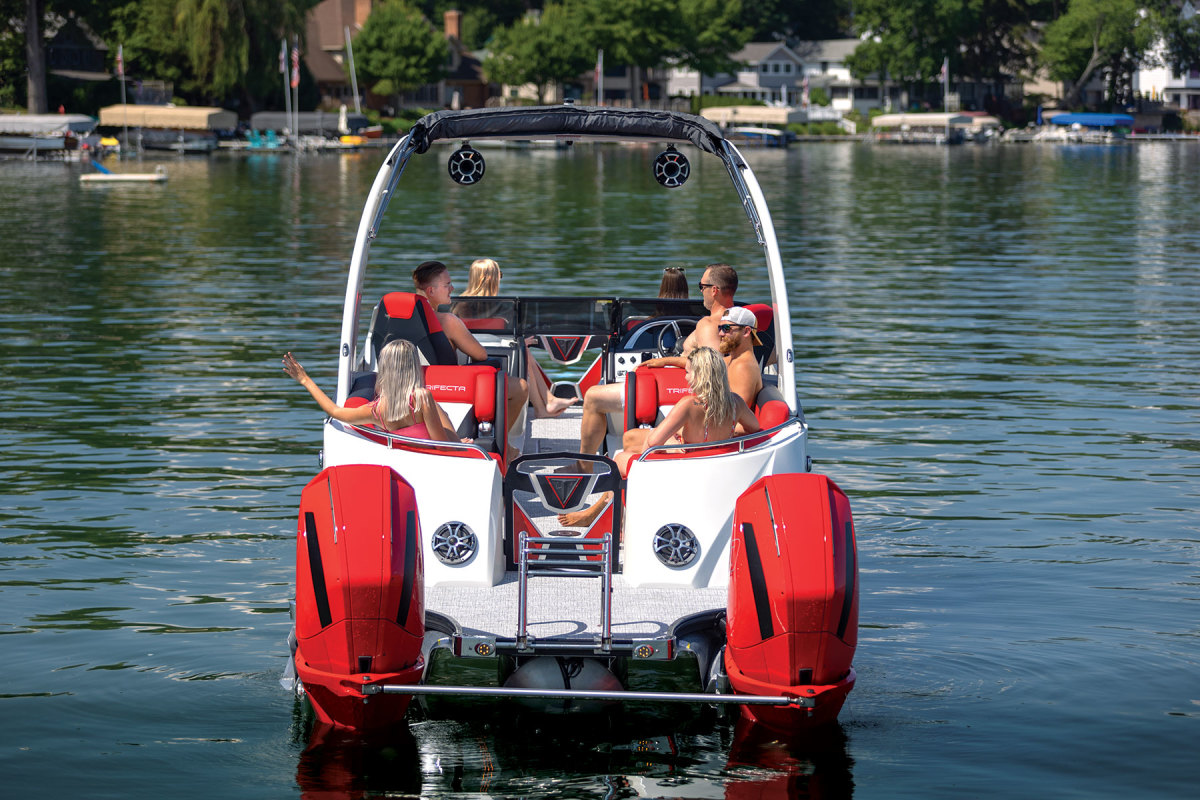 The company builds 4,000 boats annually and estimates 10 percent of sales are Trifecta models.