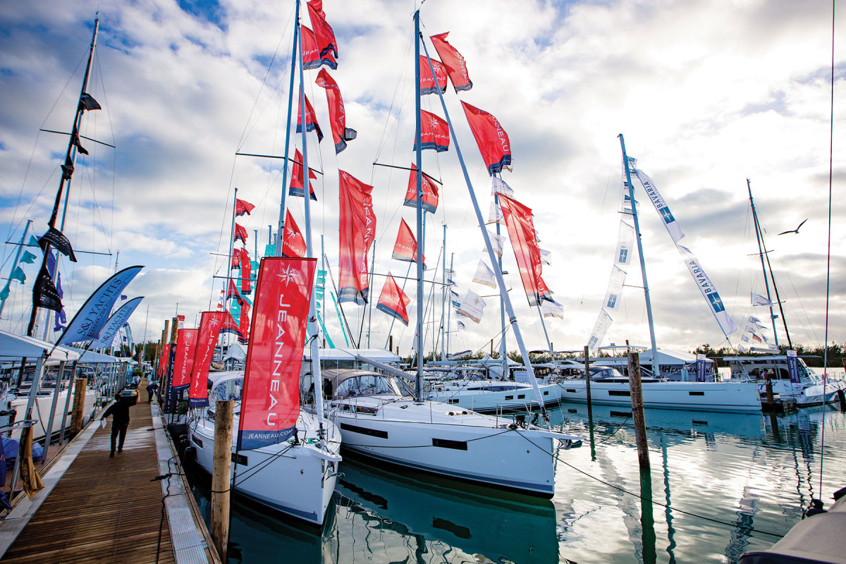 Museum Park Marina will showcase the latest sailboats and sailing accessories.