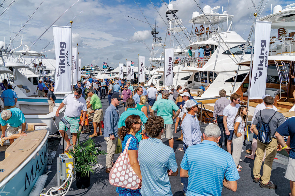 Boat shows are perhaps the best place to check out what the industry has to offer.