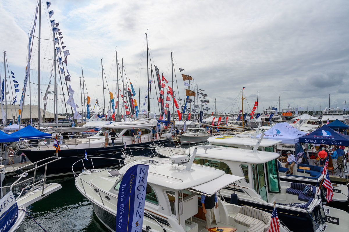 The new season of in-person boat shows kicked off in Newport, R.I.