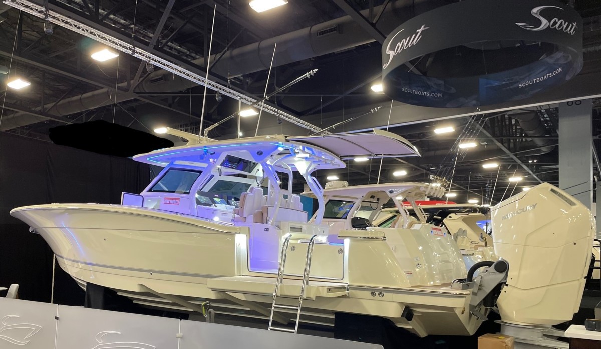 Scout's new 400 LXF. Scout BOats photo