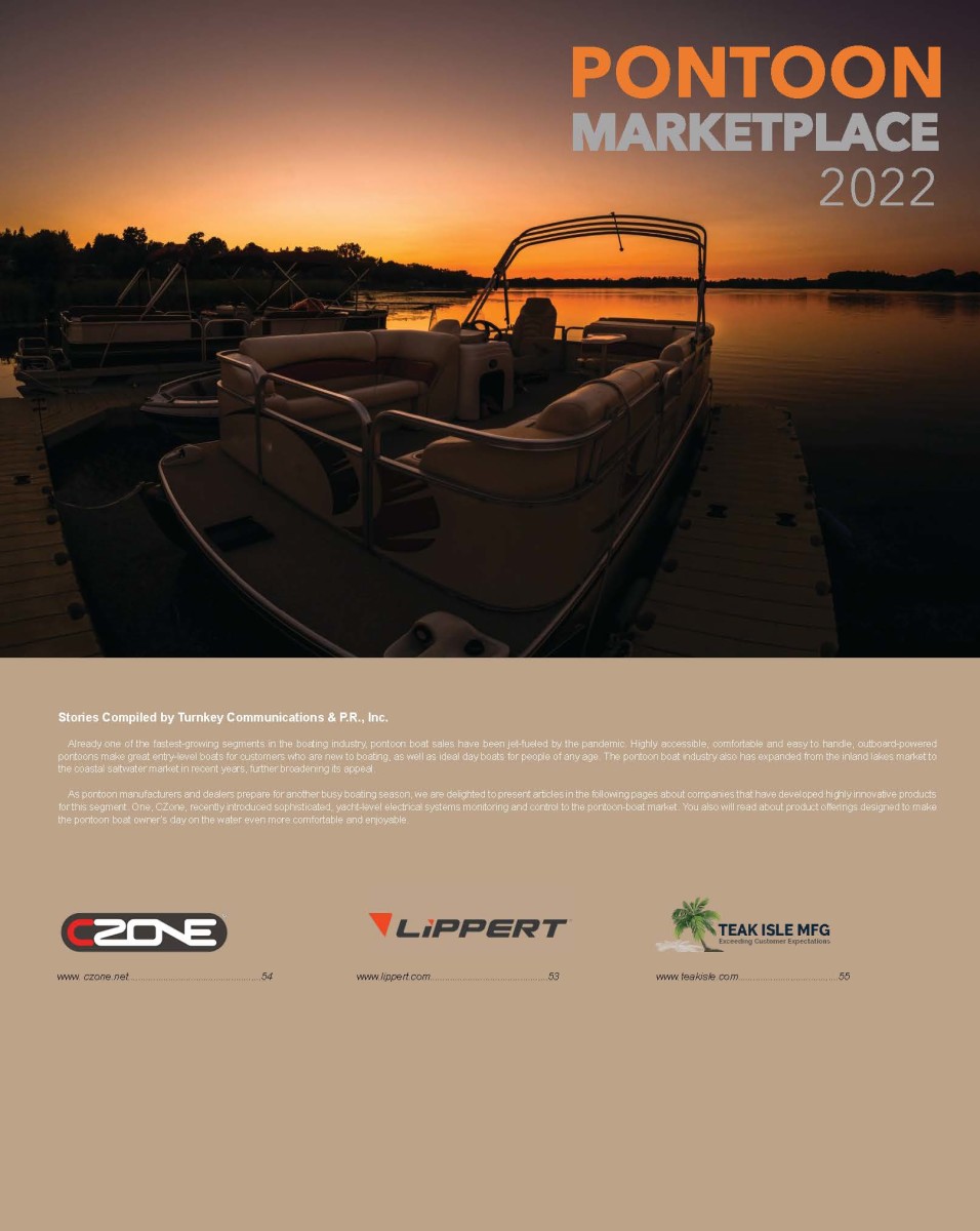 March Pontoon Marketplace section
