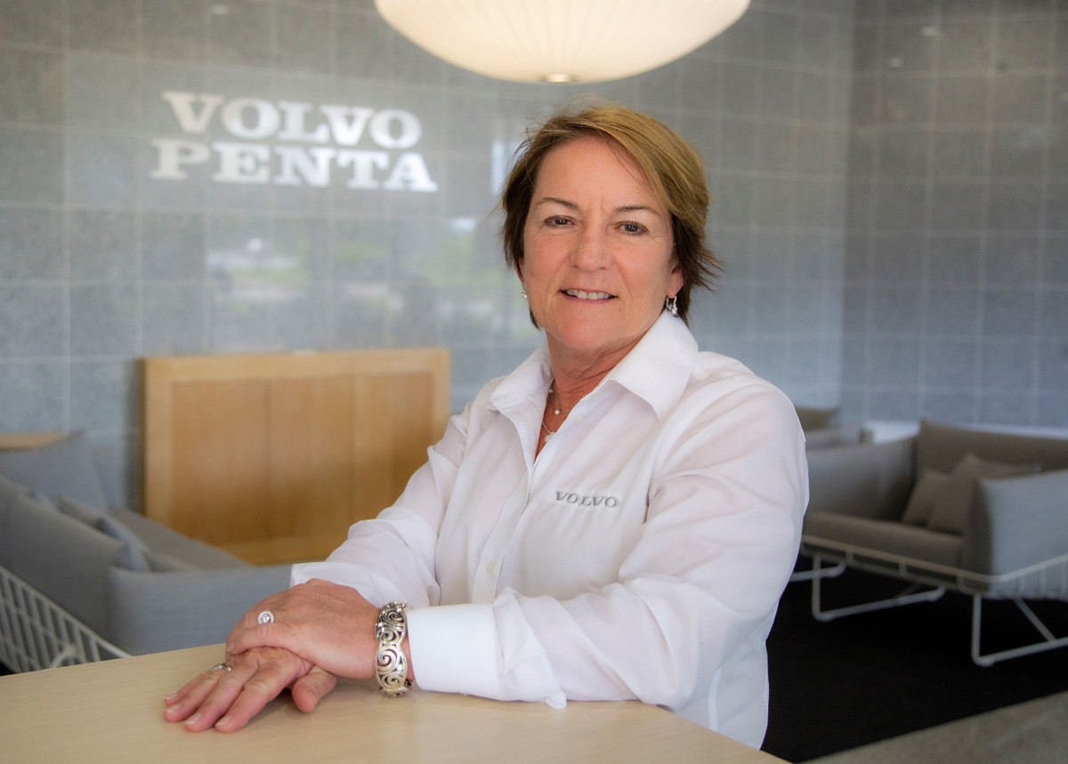 Susan Bonivich, director of dealer development for Volvo Penta of the Americas