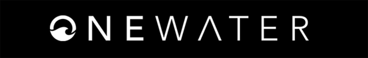 OneWater logo black background