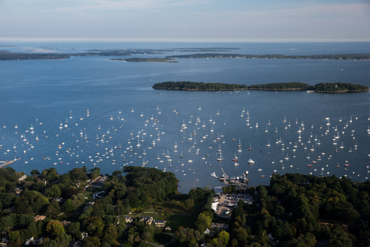 Maine’s cruising grounds are a big draw for local and visiting boaters. 