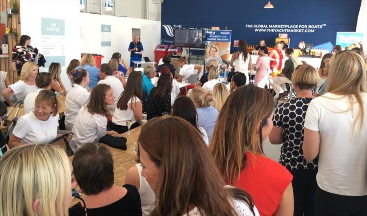 A marine-industry women event has been an important part of the Southampton International Boat Show agenda over the years, according to organizers.
