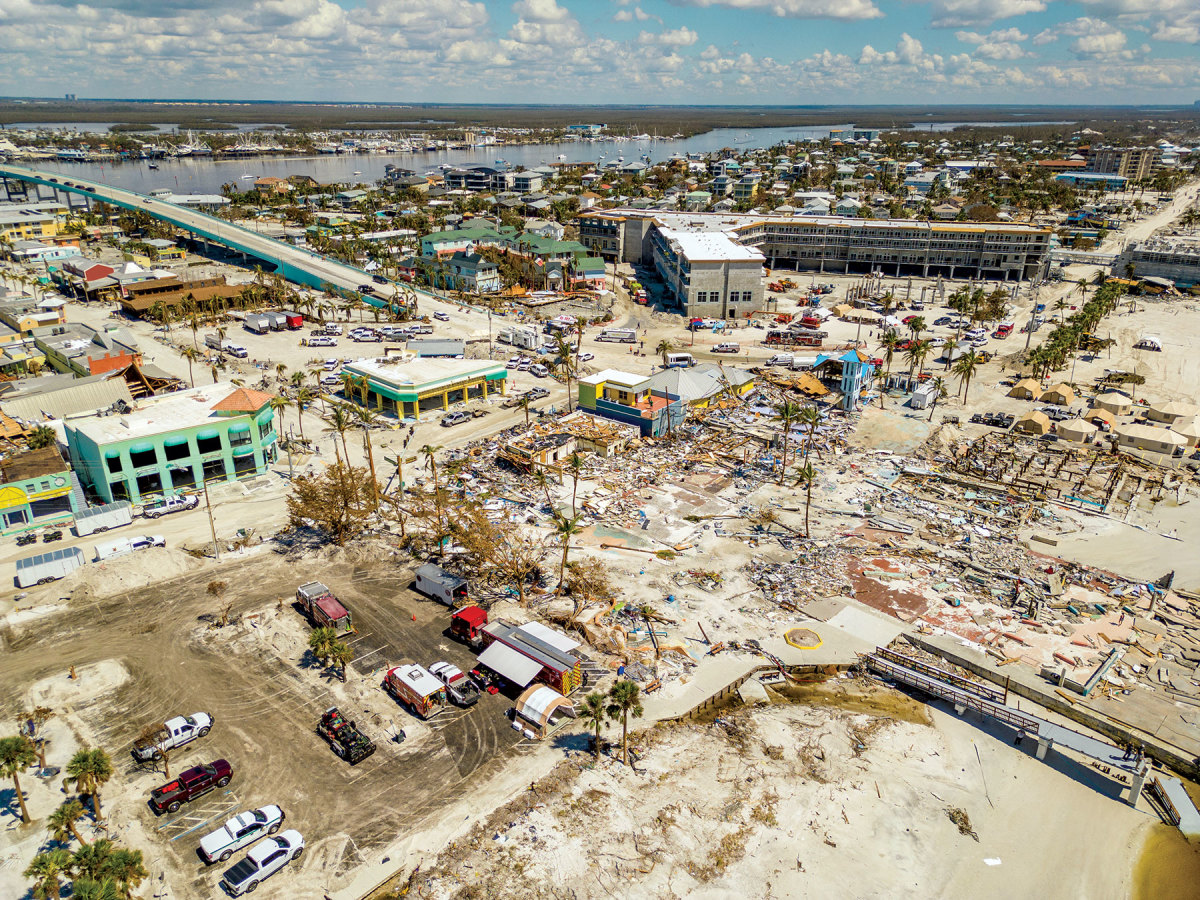 It’s estimated that Fort Myers Beach will take years to recover from Hurricane Ian.